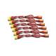 APC AP8706S-WWX340 Powerkabel-Set, Stecker IEC 60320 C13 zu Stecker IEC 60320 C14, 10 A, 1,8 m, rot,
