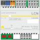 Issendorff 30327 LCN-SR6 Sensor-Relais-Modul mit 6Ausgä für Hutschiene LCN-SR6