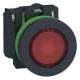Schneider Electric XB5FW34G5 Schneider illuminated pushbutton complete flush plastic red 30mm 110V IP69K