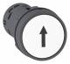 Schneider Electric XB7NA15341 Schneider Drucktaster 1S1Ö PFEIL hoch flach weiß Monoblock D22mm
