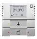 Busch Jaeger 2CKA006134A0325 BJ 6128/28-866 Control element 2/4-fold with RTR stainless steel KNX