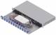 ZVK EasyLan LSB1B445 LWL Spleißgehäuse B Grade C 1HE/12P 12xLC-Quad OS2 RAL7035