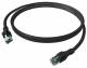 ZVK EasyLan CPP1OSASAS0010 DualBoot Push Patchkabel Kat.6A geschirmt schwarz 1,0m