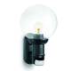 Steinel 634216 L560S black sensor outdoor light crystal glass
