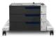 HP Papierfach 1500 Blatt CP5525/M750/M775 +++ und Unterstand mit Rollen