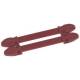 Legrand 038452 Kennzeichnungssystem Duplix Etikettenträger rot