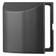 Merten 518214 518 214 intermediate ring m.Klappdeckel, f.Kombieins. n.DIN49075 anthracite Sys.M