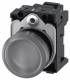 Siemens 3SU1102-6AA70-3AA0 Leuchtmelder 22mm rund klar Linse glatt AC/DC 24V