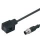 Ifm Electronic E11435 IFM Verbindungskabel gerade / abgewinkelt M12 3p AC/DC
