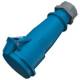 Mennekes 747 32A 7P 9H 230V coupling AM-TOP IP44 HW/VN