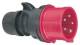 Abl Sursum S41S50 CEE plug IP44 16A 4p 500V 7h black