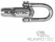 RUNPOTEC 20383 Schäkel mit Gewinde RTG Ø12mm für Glasfaserstäbe Ø7,5 9 11 15mm