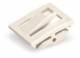 WAGO 770-121 locking pawl, manual operation for flying connectors, white