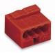 WAGO 243-804 connector for junction boxes, 4-wire red 4x0 0.6-0, 8qmm