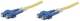 Intellinet 470629 Fiber Optic Fiber optic cable, duplex, singlemode SC / SC, 9/125 micron, OS2, 3m, yellow