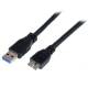 StarTech.com 1m (3ft) Certified SuperSpeed USB 3.0 A to Micro B Cable - M/M - 1 x Type A Male USB