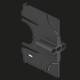 Kaiser 5000 hollow wall O-range® partition strip with 2 screw domes