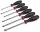 Cimco 117101 Slotted Screwdriver Set, 6-piece