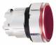 Schneider Electric ZB4BA48 Schneider Drucktaster flach rot transparent für Einlegeschild Metall D22mm