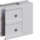 Hager KEM39S10R0LMF unibar M, Endflansch 630–1000 A
