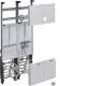 Hager ZK32U1NT Komplettfeld universZ 1050x500 mm 3-P.1ZP 10 mm² mit Trennfunktion