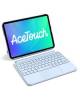 Inateck KB04122-RGB_BLUE Keyboard Ace Touch iPad 27,9 cm ( 11 inch )/27,7 cm ( 10,9 inch ) QWERTZ RGB blue