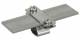 Dehn + Soehne 274030 DEHN conductor holder StSt m. M8, f. Fl 30mm u. Rd 6mm 274 030