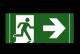Schuch 121120007 pictogram sebstklebend 121/34, exit right arrow