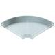 OBO Bettermann 6036710 RB 90 860 FS Bogen 90° für Kabelrinne horizontal
