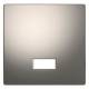 Merten MEG3350-6050 rocker with rectangular symbol window nickel metallic
