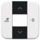 Busch Jaeger 2CKA006220A0252 BJ 6236-214 Central disc fan coil alpine white Busch-free@home Reflex SI