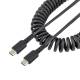 Startech.com R2CCC-1M-USB-CABLE USB C CHARGING CABLE COILED