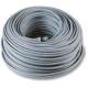 Patchkabel RJ45, CAT6 250 MHz, 50 m grau, S-STP(S/FTP)