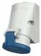 Mennekes 1861 32A5P 9H230V Wanddose TwinCONTACT IP44
