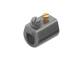 Kleinhuis 435 crimp sleeve L=19 mm M10x1 for cable-D3-6.5 mm PS black