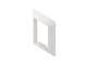 Kleinhuis BWA105.3 Wandanschlussblende BSA 105 mm