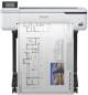 Epson C11CF11302A0 SureColor SC-T3100 24-Zoll Großformatdrucker Farb-Tintenstrahl Rollen A1 61,0 cm 2400x1200 dpi Gigabit LAN Wi-Fi USB 3.0 Cutter