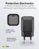 Goobay USB-C™ PD GaN Schnellladegerät Nano (30 W) schwarz