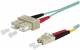 Metz Connect 151J1EOJO50E BTR OpDAT Patchkabel OM3 SC-D/LC-D MM 5m aqua I-V(ZN)H 50/125