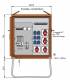 Walther-Werke WV0315R1 Walther distribution cabinet 44kVA