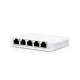 UBIQUITI NETWORKS USW-FLEX-MINI-EU Ubiquiti Switch UniFi 5xRJ45 GBit Compact (inkl. Netzteil) Powered by 802.3af/at PoE oder USB Type C, fanlos