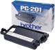 Brother PC-201 Toner Cartridge - Black - Laser - 450 Page - 1 Pack