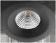 SG Leuchten 904323 SG SGLI UNILED Airtight IP65 schw 7W LED 3000K mit Treiber Einbau Downlight