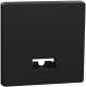 Merten MEG3350-0403 rocker with rectangular symbol window matt black System M