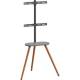 InLine® woodstand II, TV stand with shelf, tripod, for TV 109,2 cm ( 43 inch )-165,1 cm ( 65 inch ) (110-165 cm)