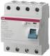 ABB 2CSF204223R3950 FI protective shield. F204AS 125A-125 / 0.3, pro M compact 4-pin. 300mA selectively
