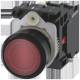 Siemens 3SU11060AB201CA0 Drucktaster bel. 22 mm rund rot Knopf 1Ö AC 230 V