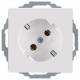 Berker 47276089 Steckdose SCHUKO 45° Q.1 polarweiss samt