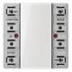 Jung LS5092TSEM KNX TastsensorErweiterungsmodul 2fach Universal für LS