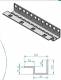 Triton RAX-VL-X37-X1 48,3 cm ( 19 Zoll ) Zubehör Profilschine 37HE, Vertikal, Stückweise